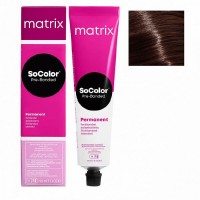 Крем-краска для волос SoColor Pre-Bonded Matrix 5M 90мл